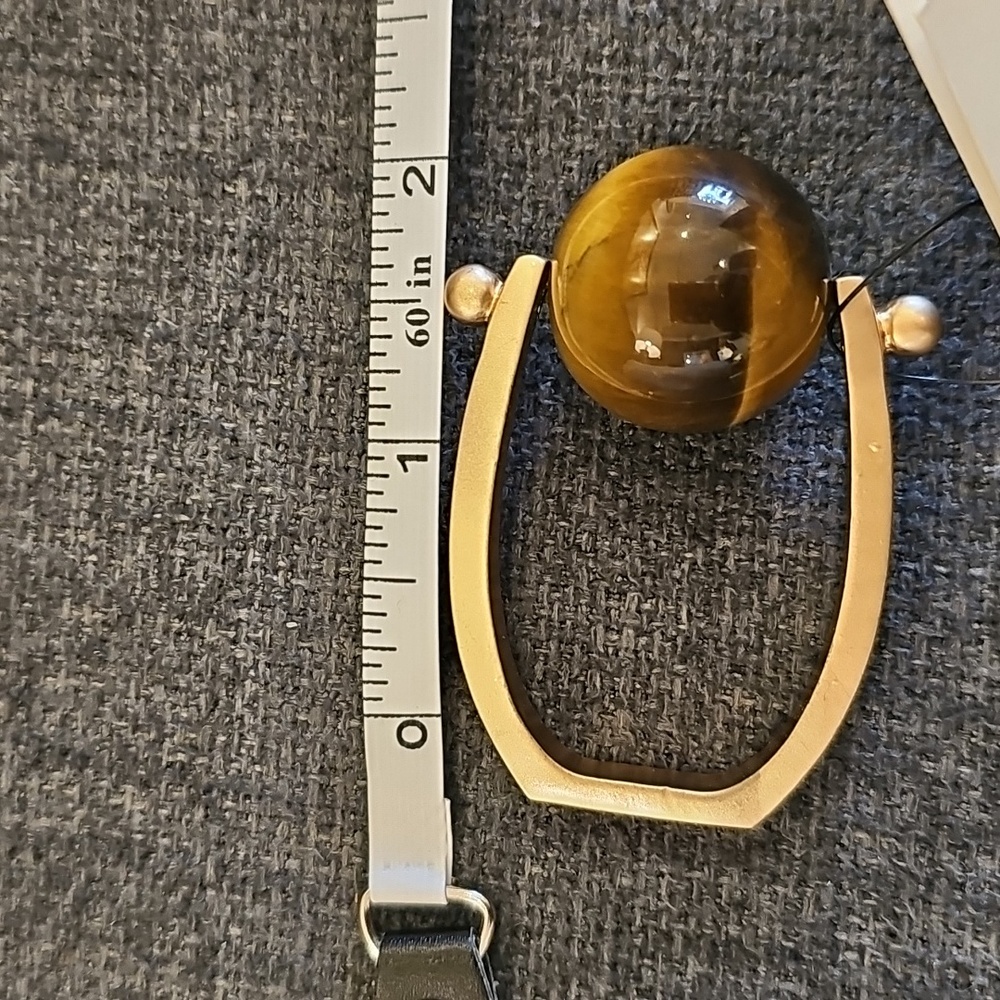 NWT Kim Seybert set of 4 tiger eye napkin ring - Picture 14 of 15